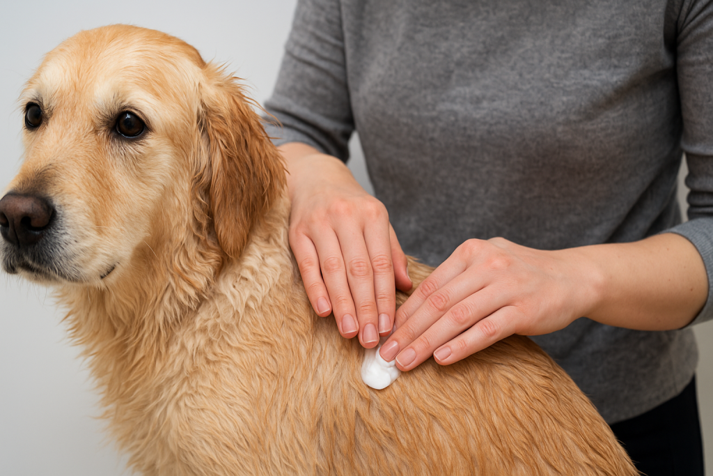 how to care for dogs with sensitive skin